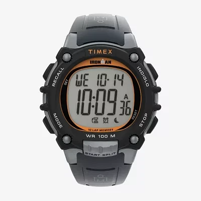 Timex Ironman Essential Mens Multi-Function Gray Strap Watch Tw5m64500jt