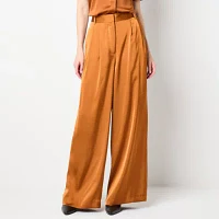 Worthington Womens Wide Leg Palazzo Pant-Tall