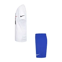 Nike 3BRAND by Russell Wilson Big Boys 2-pc. Short Set
