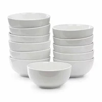 Elama Professional Kitchen 12-pc. Stoneware Salad Bowl