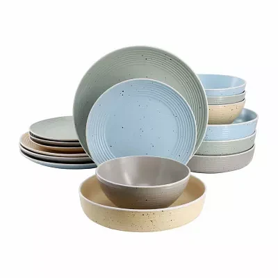 Elama Emilia 16-pc. Stoneware Dinnerware Set