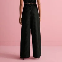 Bold Elements x Ally Brooke Womens Wide Leg Pleated Pant