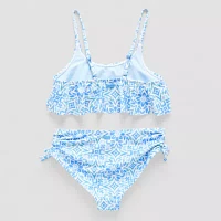 Roxy Big Girls Fresco Tile Bikini Set