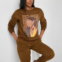 Hope & Wonder Black History Month Womens Long Sleeve 'Melanin' Sweatshirt