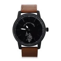 U.S. Polo Assn. Mens Brown Strap Watch Usc50499jc