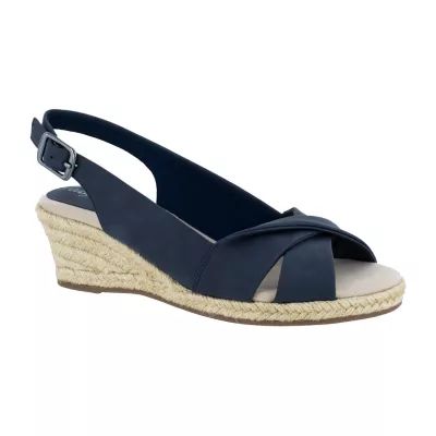 Easy Street Womens Maureen Wedge Sandals