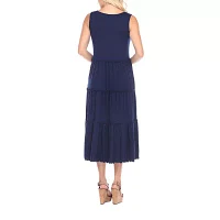 White Mark Womens Sleeveless Midi Maxi Dress Maternity