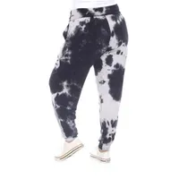 White Mark Womens Plus Mid Rise Jogger Pant