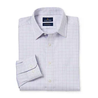 Stafford Slim Sweat Repel Mens Fit Long Sleeve Dress Shirt