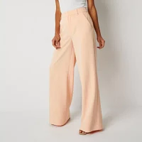 Worthington Womens High Rise Wide Leg Pant