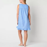 Adonna Womens Sleeveless Scoop Neck Nightgown
