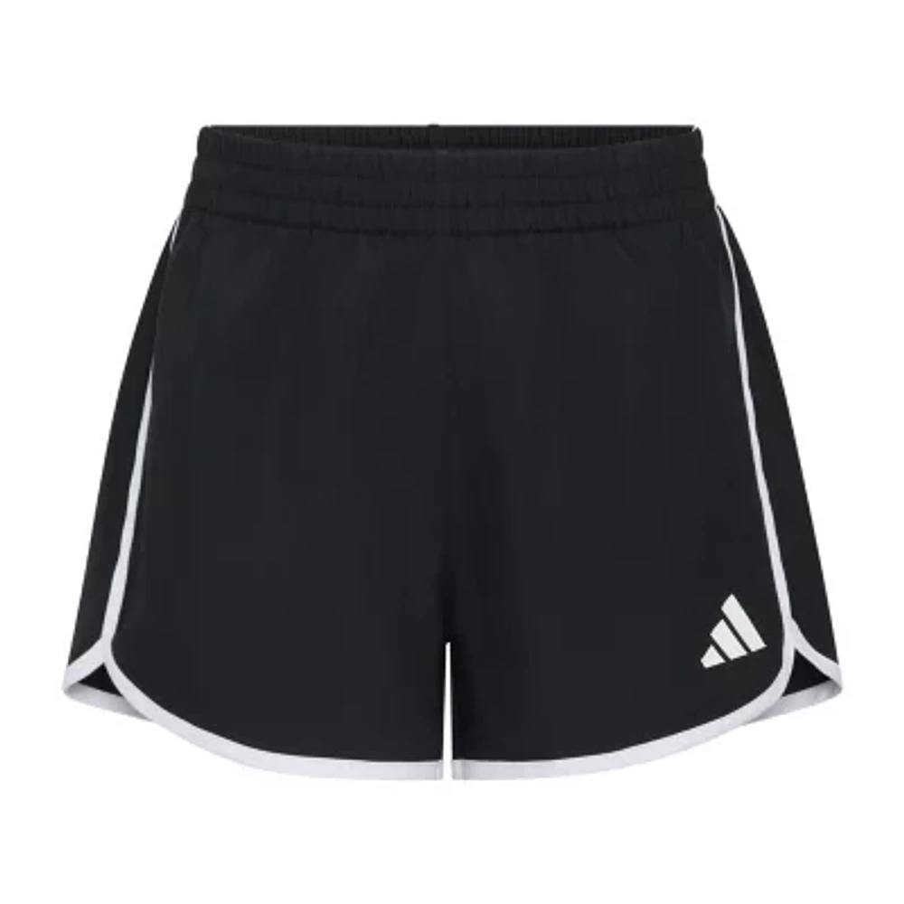 adidas Big Girls Mid Rise Running Short