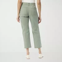 Gloria Vanderbilt Womens Mid Rise Regular Fit Ankle Pant