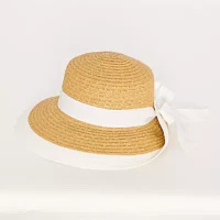 Liz Claiborne Flip Up Trim Womens Floppy Hat