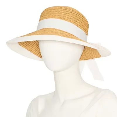 Liz Claiborne Flip Up Trim Womens Floppy Hat