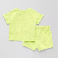 Okie Dokie Baby Boys 2-pc. Short Set