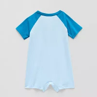 Okie Dokie Baby Boys Short Sleeve Romper