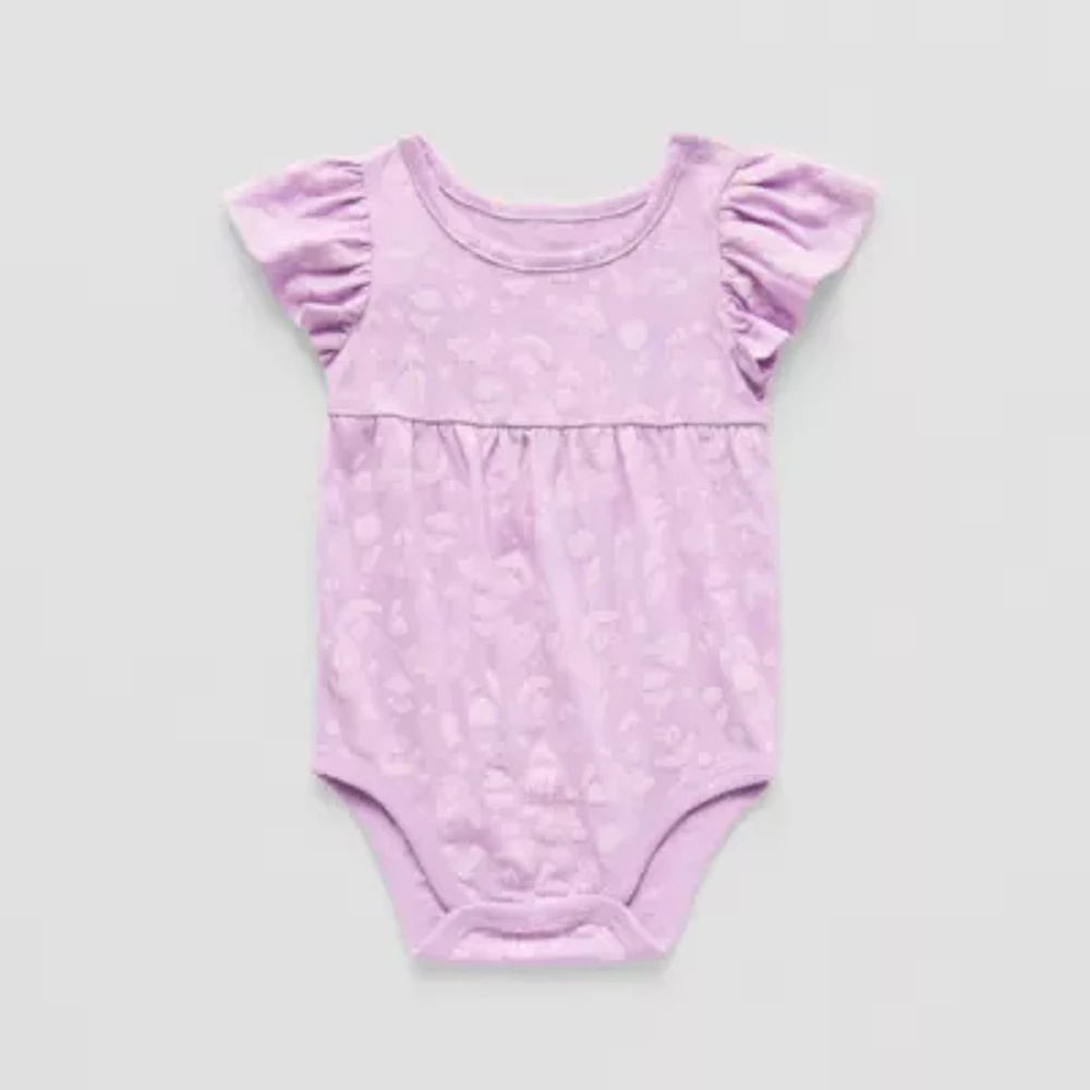 Okie Dokie Baby Girls Short Sleeve Bodysuit
