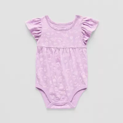 Okie Dokie Baby Girls Short Sleeve Bodysuit
