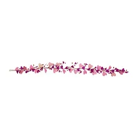 Northlight Glittered Hearts And Berries Valentines Day Indoor Garland