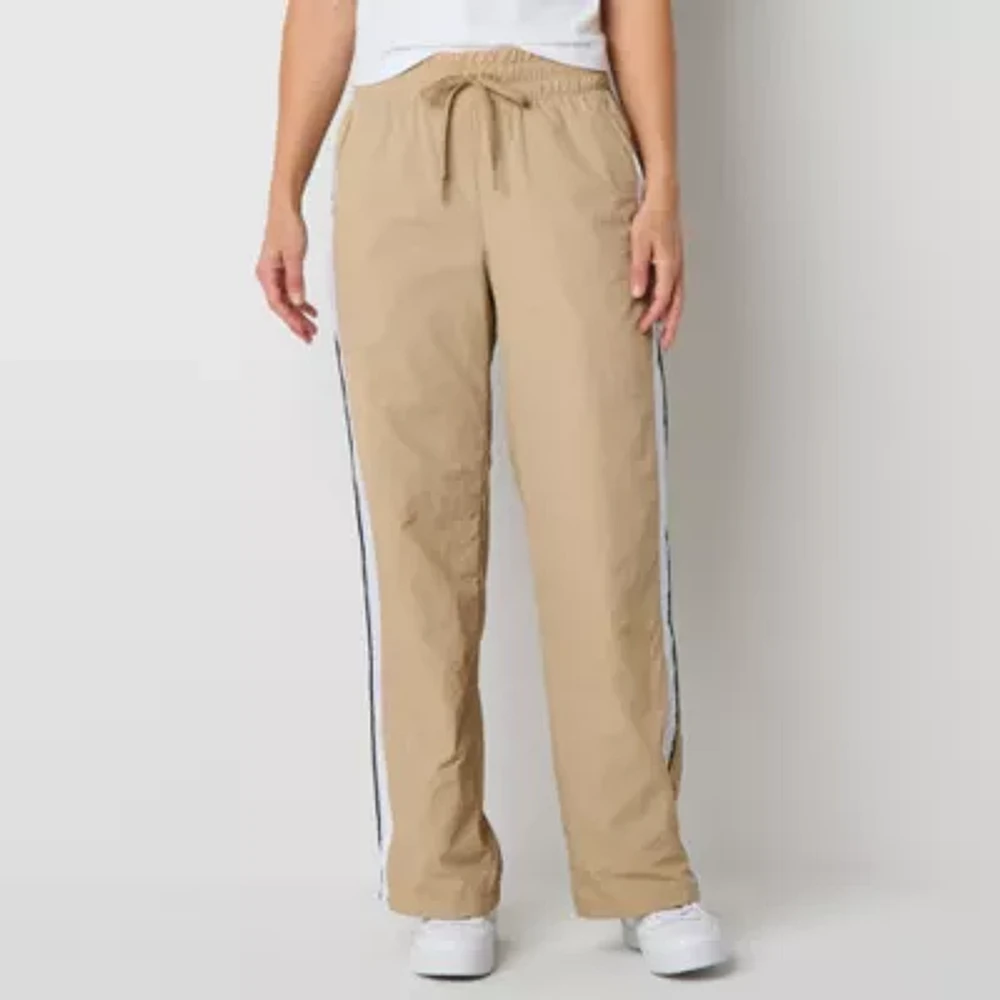 Xersion Womens Woven High Rise Straight Track Pant