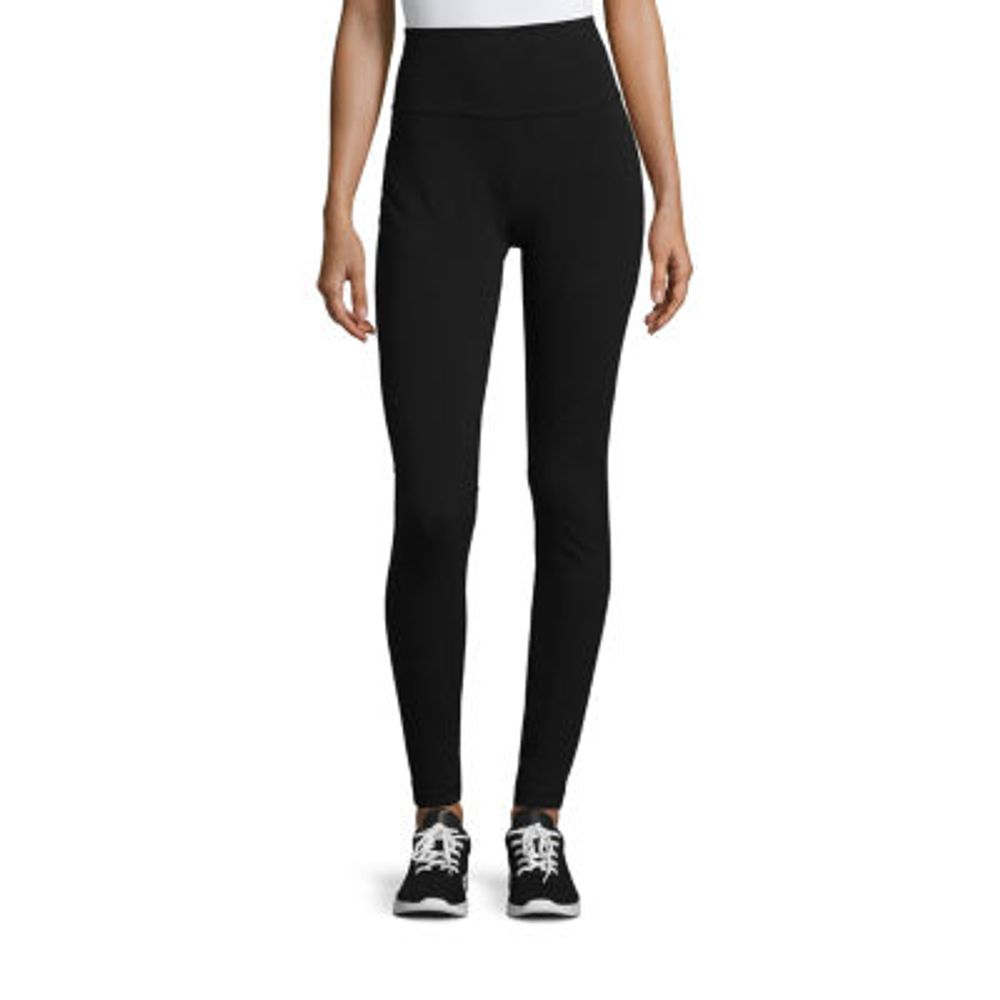St. John's Bay Tall Womens High Rise Active Full Length Leggings