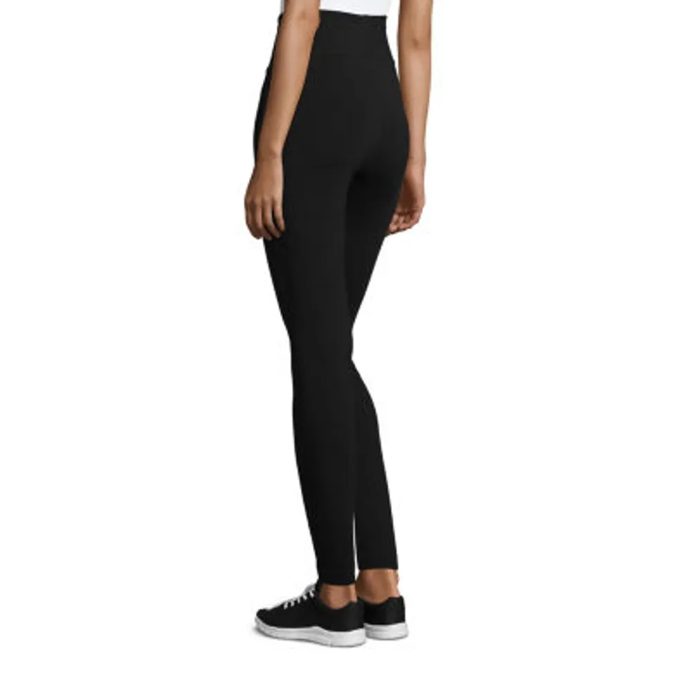 St. John's Bay Tall Womens High Rise Active Full Length Leggings