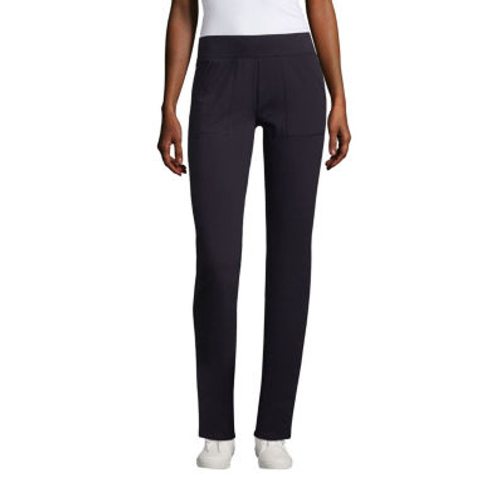 St. John's Bay Womens Mid Rise Slim Pant-Tall