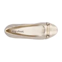 Easy Street Womens Asher Ballet Flats