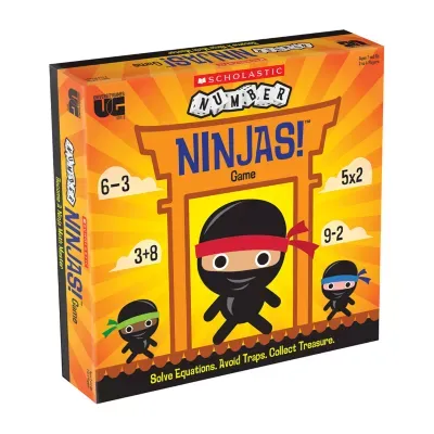 University Games Scholastic - Number Ninjas! Game Board Game