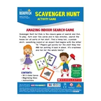 Briarpatch Scholastic Scavenger Hunt Activity Game Card Game