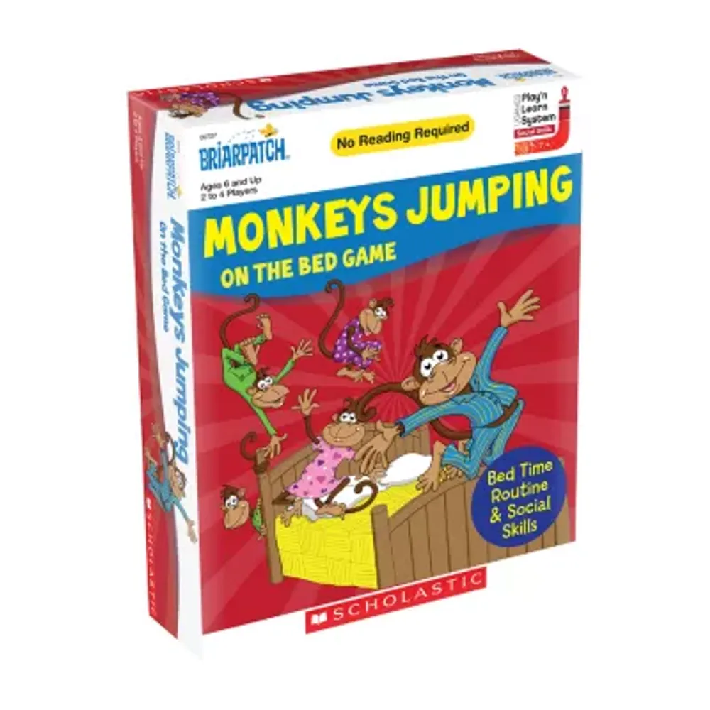 Briarpatch Scholastic Monkeys Jumping On Bed Game Card Game