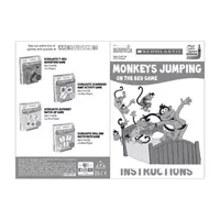 Briarpatch Scholastic Monkeys Jumping On Bed Game Card Game