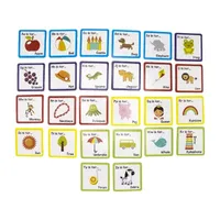 Briarpatch Scholastic Alphabet Match-Up Game Card Game