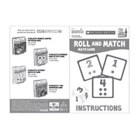 Briarpatch Scholastic Roll And Match Math Game