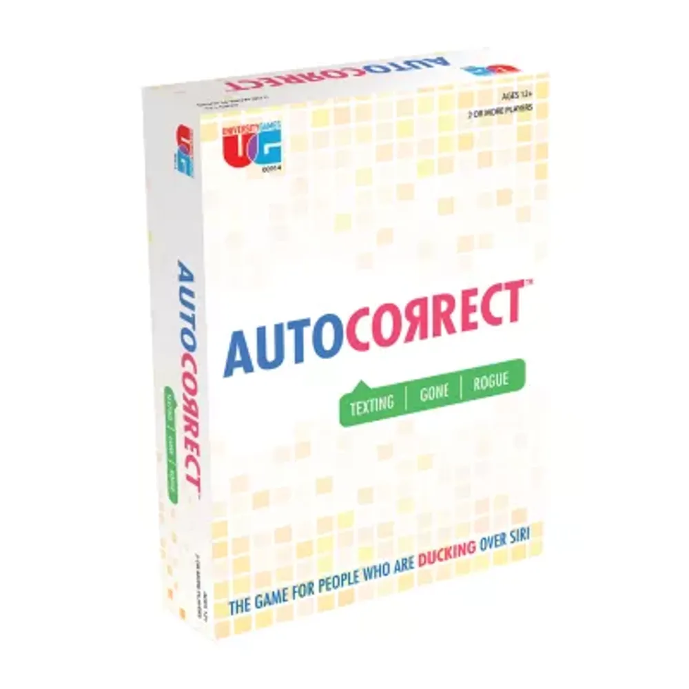 University Games Autocorrect Game Card Game