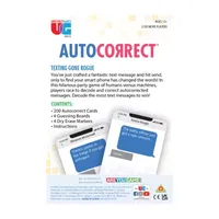 University Games Autocorrect Game Card Game