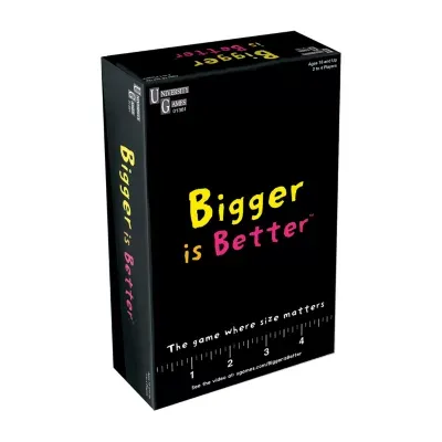 University Games Bigger Is Better Card Game