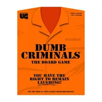 University Games Dumb Criminals: The Board Game Board Game