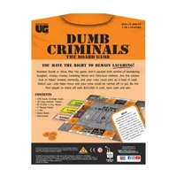 University Games Dumb Criminals: The Board Game Board Game