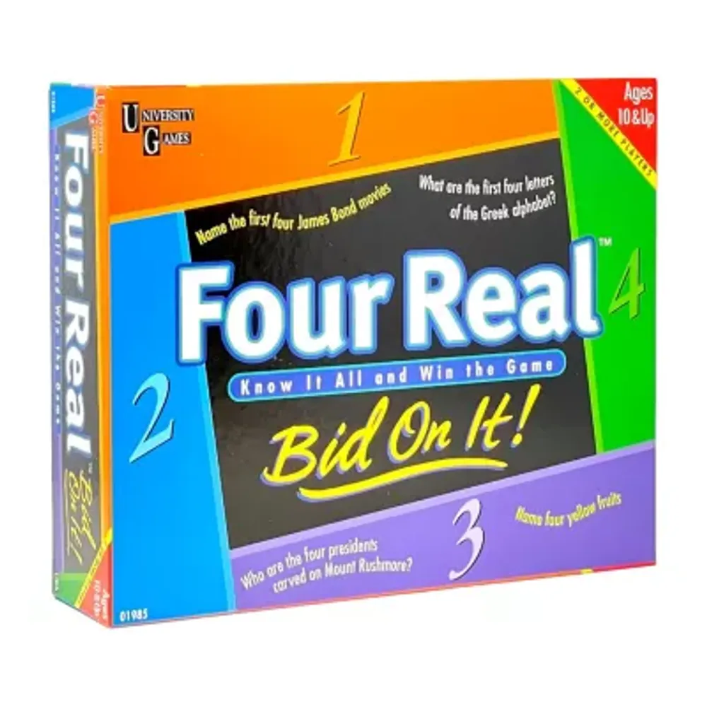 University Games Four Real Board Game