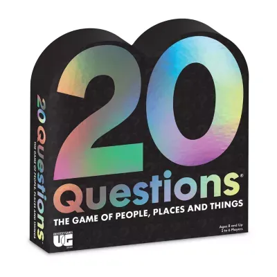 University Games 20 Questions Game People Places Things Board Game