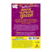 University Games Einstein Genius Lateral Thinking Game Board Game