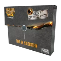 University Games Murder Mystery Party Case Files: Fire In Adlerstein Board Game