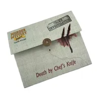 University Games Murder Mystery Party Case Files: Death By Chef'S Knife Board Game