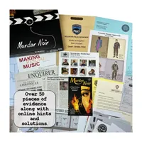 University Games Murder Mystery Party Case Files: Murder Noir Board Game