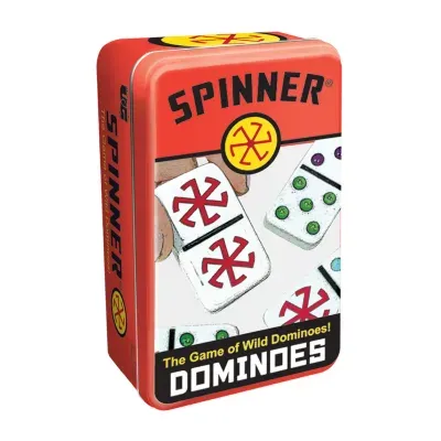 University Games Spinner - The Game Of Wild Dominoes! Dominoes