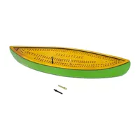 Areyougame.Com Canoe Cribbage Board Game