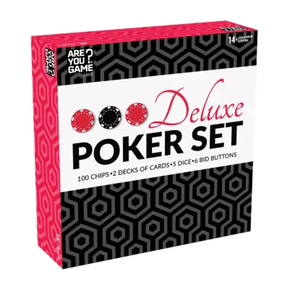 Areyougame.Com Deluxe Poker Set Poker Chip Sets