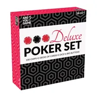 Areyougame.Com Deluxe Poker Set Poker Chip Set